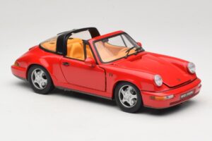 Porsche 911 Carrera Targa Červený Anson 1:18 3054 Kov – obrázok 6 z 8