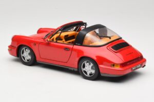 Porsche 911 Carrera Targa Červený Anson 1:18 3054 Kov – obrázok 7 z 8