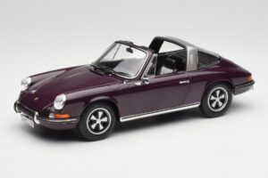 Porsche 911 E Targa Fialový Norev 1:18 187644 Kov