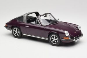 Porsche 911 E Targa Fialový Norev 1:18 187644 Kov – obrázok 5 z 7