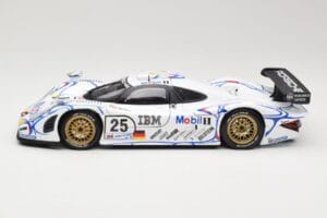 Porsche 911 GT1 #25 Porsche AG U. Alzen / J. Muller / B. Wollek 24 Hours of Le Mans 1998 Maisto 1:18 56052 Kov – obrázok 4 z 8