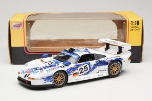 Porsche 911 GT1 #25 1999 Anson 1:18 30322-W Kov – obrázok 6 z 6