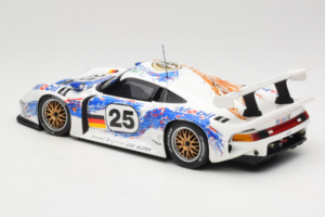 Porsche 911 GT1 #25 H. Stuck / T. Boutsen / B. Wollek 24 Hours of Le Mans 1996 UT Models 1:18 180966625 Kov – obrázok 7 z 8