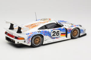Porsche 911 GT1 #26 K. Wendlinger / Goody / Y. Dalmas 24 Hours of Le Mans 1996 UT Models 1:18 180966626 Kov – obrázok 3 z 8