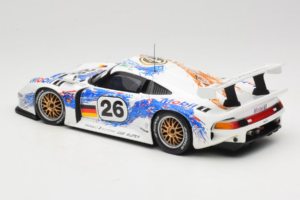 Porsche 911 GT1 #26 K. Wendlinger / Goody / Y. Dalmas 24 Hours of Le Mans 1996 UT Models 1:18 180966626 Kov – obrázok 5 z 8