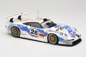 Porsche 911 GT1 #26 K. Wendlinger / Goody / Y. Dalmas 24 Hours of Le Mans 1996 UT Models 1:18 180966626 Kov – obrázok 6 z 8