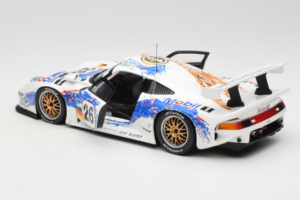 Porsche 911 GT1 #26 K. Wendlinger / Goody / Y. Dalmas 24 Hours of Le Mans 1996 UT Models 1:18 180966626 Kov – obrázok 7 z 8