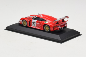 Porsche 911 GT1 #27 BMS Scuderia Italia 24 Hours of Le Mans 1997 Minichamps 1:43 430976627 Kov – obrázok 3 z 4