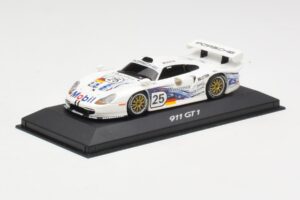 Porsche 911 GT1 #25 Warsteiner 24 Hours of Le Mans 1997 Minichamps 1:43 WAP02003197 Kov – obrázok 2 z 4