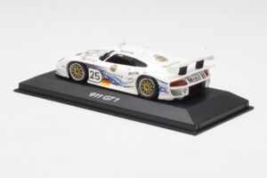 Porsche 911 GT1 #25 Warsteiner 24 Hours of Le Mans 1997 Minichamps 1:43 WAP02003197 Kov – obrázok 3 z 4