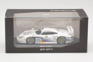 Porsche 911 GT1 #25 Warsteiner 24 Hours of Le Mans 1997 Minichamps 1:43 WAP02003197 Kov – obrázok 4 z 4