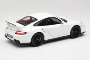 Porsche 911 GT2 997.1 Biely Norev 1:18 187572 Kov – obrázok 3 z 8