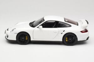 Porsche 911 GT2 997.1 Biely Norev 1:18 187572 Kov – obrázok 4 z 8