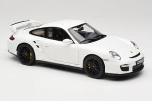 Porsche 911 GT2 997.1 Biely Norev 1:18 187572 Kov – obrázok 6 z 8