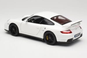 Porsche 911 GT2 997.1 Biely Norev 1:18 187572 Kov – obrázok 7 z 8