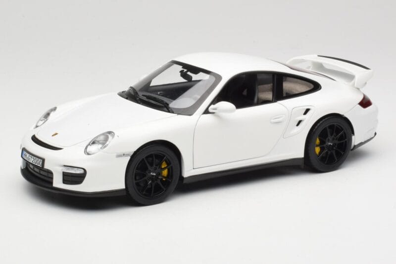 Porsche 911 GT2 997.1 Biely Norev 1:18 187572 Kov