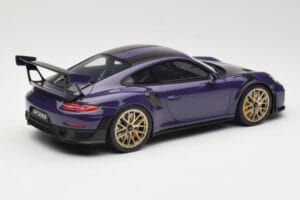 Porsche 911 GT2 RS 991.2 Ultraviolet GT Spirit 1:18 GT926 Živica – obrázok 2 z 6