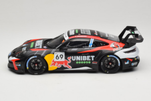 Porsche 911 GT3 Cup 992 #69 K. Rovanpera Zolder GP 2024 IXO 1:18 18RMC226 Kov – obrázok 3 z 6
