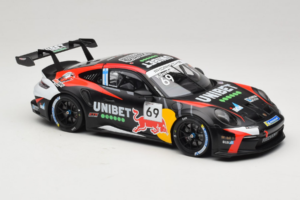 Porsche 911 GT3 Cup 992 #69 K. Rovanpera Zolder GP 2024 IXO 1:18 18RMC226 Kov – obrázok 4 z 6