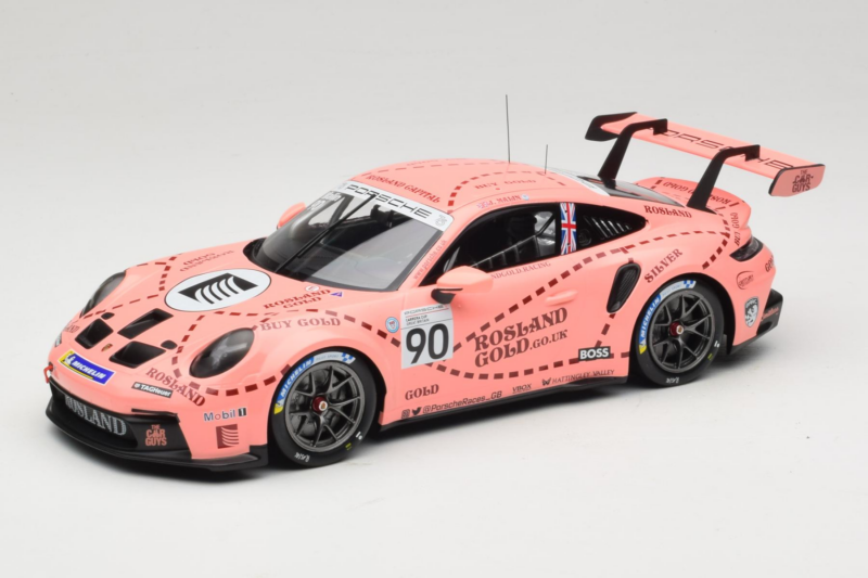 Porsche 911 GT3 Cup 992 #90 J. Malin Brands Hatch 2023 IXO 1:18 18RMC225 Kov