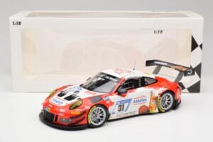 Porsche 911 GT3 R #31 Frikadelli Racing N. Siedler / M. Seefried 24 Hours Nürburgring 2018 Minichamps 1:18 153186931 Kov – obrázok 6 z 6