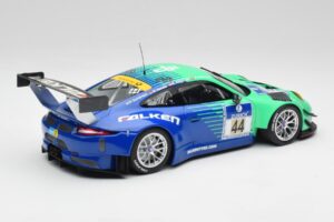 Porsche 911 GT3 R #44 Falken Motorsport W. Henzler / P. Dumbreck NBR 2016 Minichamps 1:18 155166044 Kov – obrázok 2 z 6