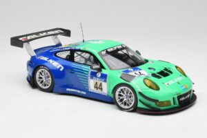 Porsche 911 GT3 R #44 Falken Motorsport W. Henzler / P. Dumbreck NBR 2016 Minichamps 1:18 155166044 Kov – obrázok 4 z 6