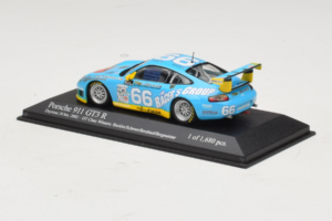 Porsche 911 GT3 R #66 Buckler / Schrom 24 Hours of Daytona 2002 Minichamps 1:43 400026966 Kov – obrázok 3 z 4