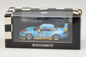 Porsche 911 GT3 R #66 Buckler / Schrom 24 Hours of Daytona 2002 Minichamps 1:43 400026966 Kov – obrázok 4 z 4