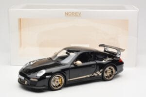 Porsche 911 997 GT3 RS Čierny Norev 1:18 187563 Kov – obrázok 8 z 8