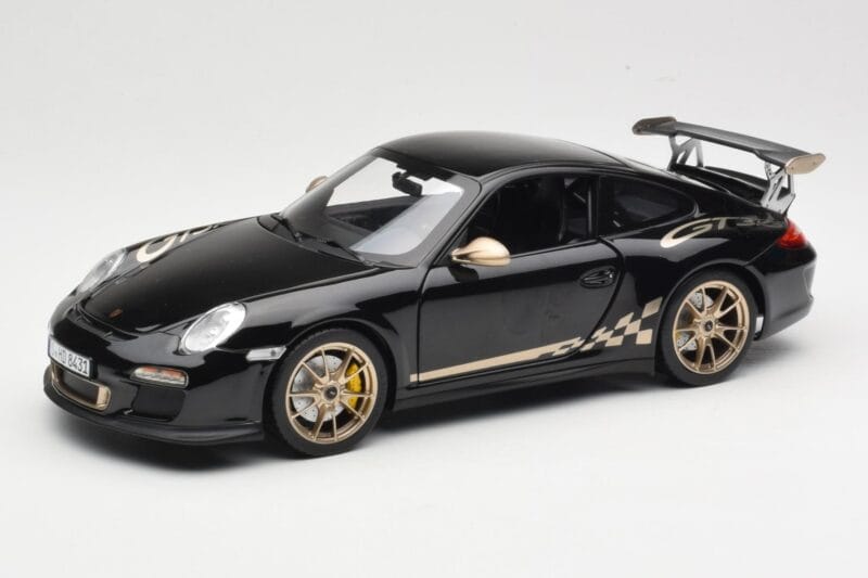 Porsche 911 997 GT3 RS Čierny Norev 1:18 187563 Kov