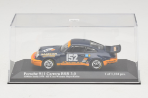 Porsche 911 RSR 3.0 #152 H. Heyer / Keller Imola 1974 Class Winners Minichamps 1:43 430746952 Kov – obrázok 4 z 5