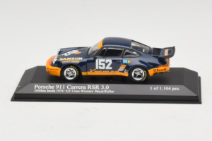 Porsche 911 RSR 3.0 #152 H. Heyer / Keller Imola 1974 Class Winners Minichamps 1:43 430746952 Kov