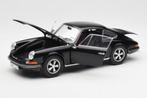 Porsche 911 S Čierny Schuco 1:18 450047200 Kov – obrázok 2 z 8
