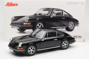 Porsche 911 S Čierny Schuco 1:18 450047200 Kov – obrázok 8 z 8