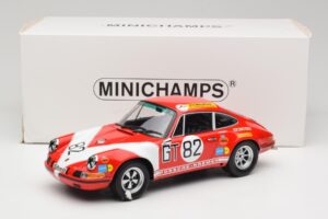 Porsche 911 S Kremer #82 J. Neuhaus ADAC 1000km 1971 Class Winners Minichamps 1:18 107716882 Živica – obrázok 6 z 6