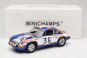Porsche 911 S #36 B. Waldegard / C. Cheneviere 24 Hours of Le Mans 1971 Minichamps 1:18 107716836 Živica – obrázok 6 z 6