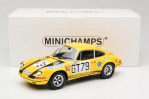 Porsche 911 S Racing Team AAW #79 H. Frohlich / P. Toivonen 1000km Nurburgring 1971 Minichamps 1:18 107706879 Živica – obrázok 6 z 6
