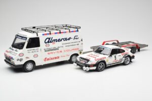 Porsche 911 SC Group 4 Citroen C35 Assistance Rally Portugal 1981 Otto 1:18 OT374 Živica – obrázok 6 z 8