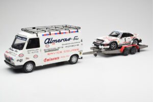 Porsche 911 SC Group 4 Citroen C35 Assistance Rally Portugal 1981 Otto 1:18 OT374 Živica – obrázok 7 z 8