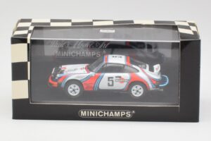 Porsche 911 SC #5 Martini B. Waldegaard / H. Thorszelius Safari Rally 1978 Minichamps 1:43 400786205 Kov – obrázok 4 z 4