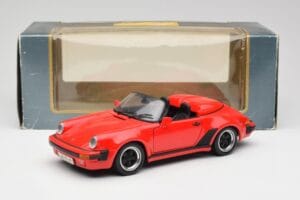 Porsche 911 964 Speedster Červený Maisto 1:18 3000473 Kov – obrázok 8 z 8