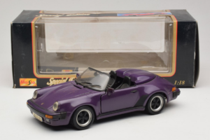 Porsche 911 3.2 Speedster Fialový Maisto 1:18 50248 Kov – obrázok 8 z 8