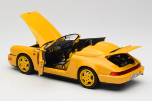 Porsche 911 964 Speedster Speed Yellow Norev 1:18 187130 Kov – obrázok 5 z 8