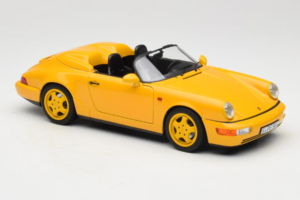 Porsche 911 964 Speedster Speed Yellow Norev 1:18 187130 Kov – obrázok 6 z 8