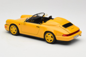 Porsche 911 964 Speedster Speed Yellow Norev 1:18 187130 Kov – obrázok 7 z 8