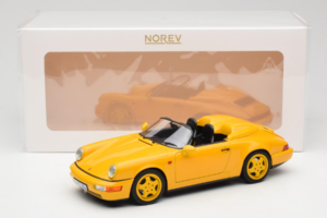 Porsche 911 964 Speedster Speed Yellow Norev 1:18 187130 Kov – obrázok 8 z 8