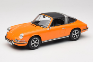 Porsche 911 T Targa Oranžový Norev 1:18 187220 Kov – obrázok 2 z 8