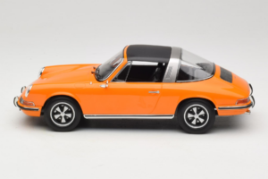 Porsche 911 T Targa Oranžový Norev 1:18 187220 Kov – obrázok 4 z 8