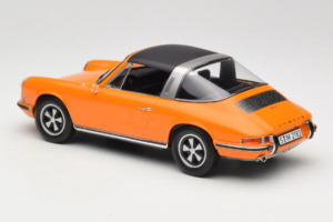 Porsche 911 T Targa Oranžový Norev 1:18 187220 Kov – obrázok 5 z 8